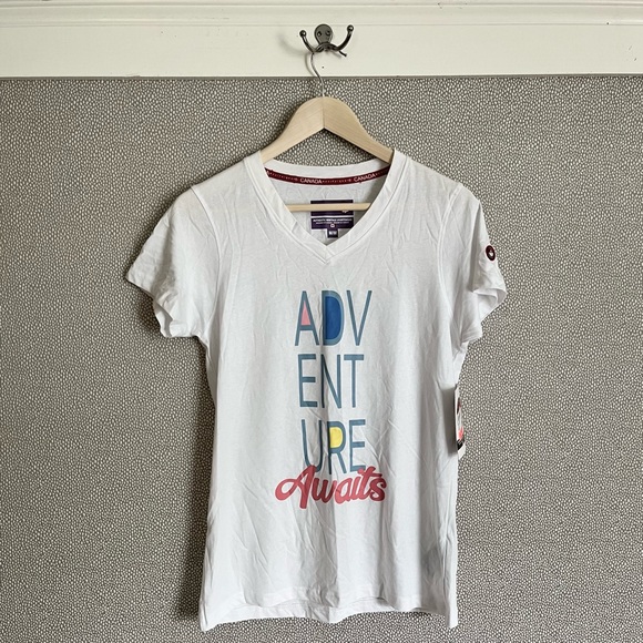 M Canada Weather Gear Graphic Tee NWT - Picture 1 of 6